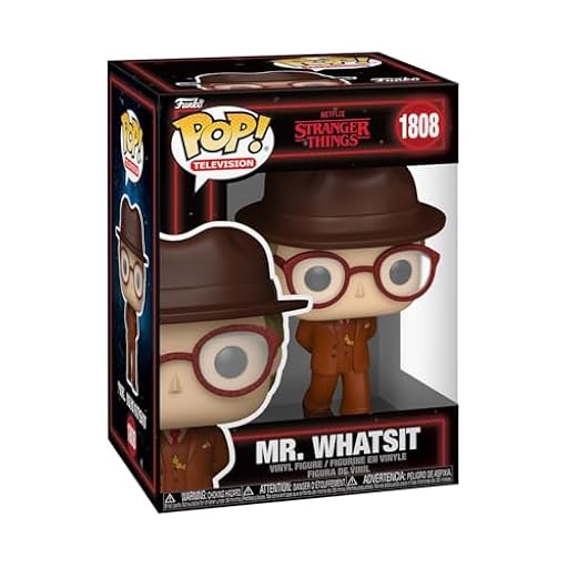 Funko Pop! Television: Stranger Things Season 5 - Mr. Whatsit - Figura de Vinilo Coleccionable - Idea de Regalo - Mercancía Oficial - Juguetes para niños y Adultos - Figura Modelo para coleccionistas | Ya disponible en tu tienda friki favorita! En mundofriki.es!