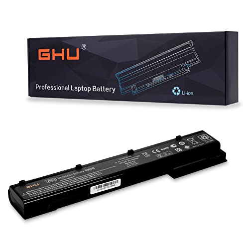 GHU New VH08 Notebook Battery Compatible with HP Elitebook 8560W 8570W 8760W 8770W Mobile Workstation 632427-001 632425-001 632113-141 632114-421 HSTNN-F10C HSTNN-I93C- 14.8V