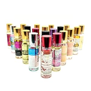 Wholesale Roll-On Oil Perfume for Women and Men/Paquetes al por mayor de perfumes en aceite para hombre y mujer (24 units of 12ml each one)