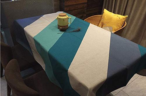 Nappe en coton de style européen pour table de salle à manger
