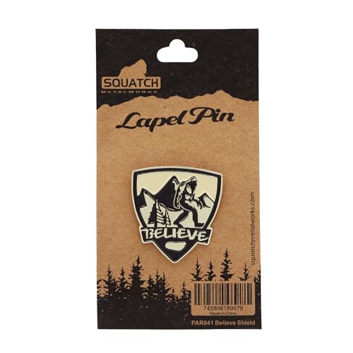Image of Bigfoot Enamel Lapel Pin - for Fans of Bigfoot and Sasquatch