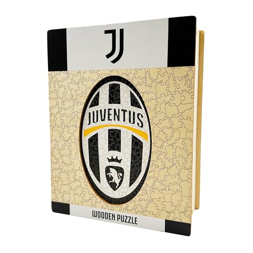 Iconic Puzzles, Juventus, Retro Logo, 100% eco-sustainable wooden puzzle with official license,Size S, 150 Pcs - Image 4