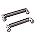 Mxfans 2PCS Titanium Al. Upgrade DriveShaft Replacement for AXIAL SCX10 Electric 4WD RC1:10 Off-Road Model Car