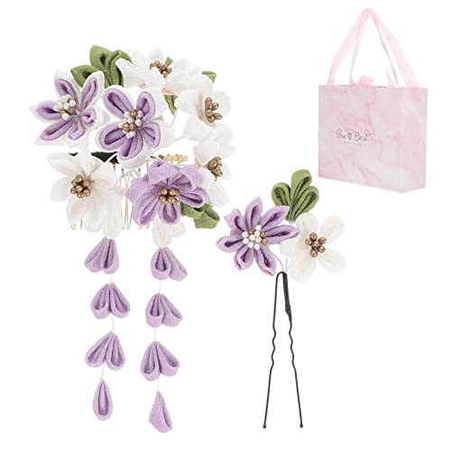 Accessoires de cheveux en soie Beavorty pour un mariage raffiné