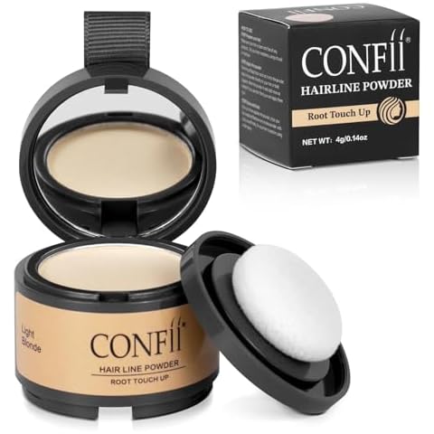 CONFII Hairline Powder for Thinning Hair Cover