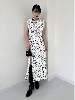 値下げ❤️スナイデル　Sustainaバリエプリントナローワンピ Amazon.co.jp: Sustainaバリエプリントナローワンピ : ファッション
