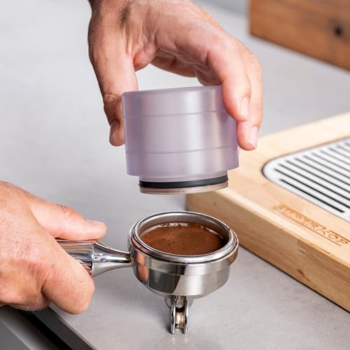 Image of Superkop Premium Manual lever espresso machine for the Home, Espresso Maker, Espresso Coffee Machine, Espresso Coffee maker, Double Serve Coffee Maker With Wooden Base & Water Cup - - Black