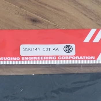 スギノ75 チェーンリング　厚歯 Amazon.co.jp: 込スギノ75 チェーンリング 厚歯 50T NJS PCD144