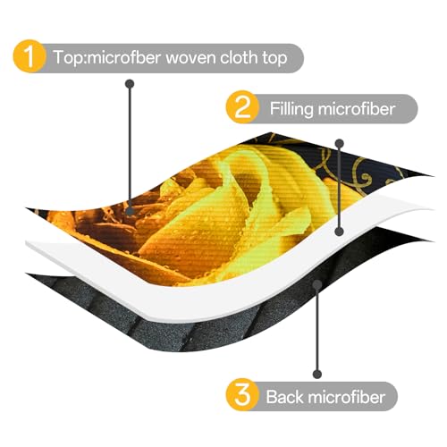 Save on Xruibed King Size Rose Floral Quilt Set - Lightweight & All Season - Image 5