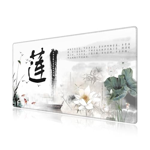 Tapis de souris speed gaming 90x50 cm LL-COEUR Lotus 2