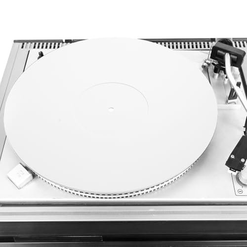 Tapis de platine vinyle acrylique blanc pour sublimer vos écoutes