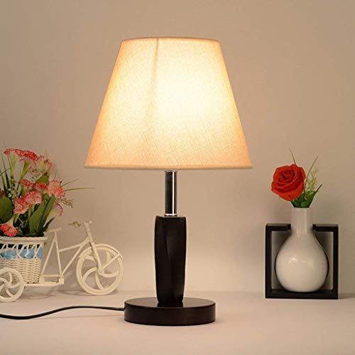 Lampe de table décorative originale en bois de haute qualité E27 GZZ - 6