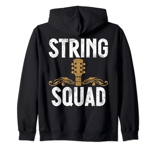 Strings Instrument Player Gifts - Strings Instrument Funny Player Citation Band Sweat à Capuche