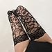 XIANGMUN Lace Silicone Top Thigh High Stockings Elegant Antislip Design Women's Fashion Vertical Fishnets Over Knee Socks