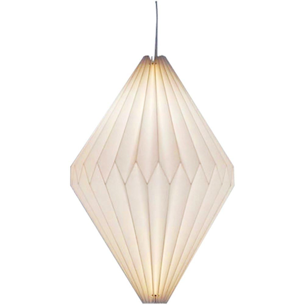 Wudaizhi Paper Origami Lantern Shade Nordic Modern Hanging Ceiling Lamp Shade Light Cover Decoration for Living Room Bedroom