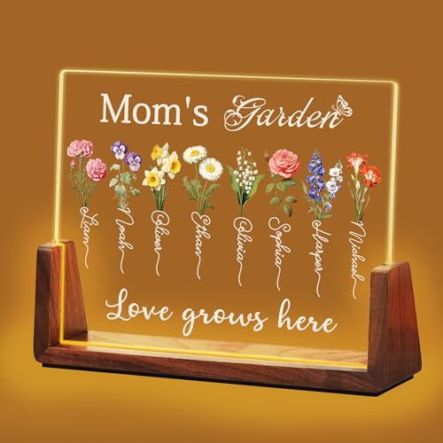 Personalized Christmas Unique Gifts for Mom, Custom Picture Frames