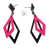 Sie können perfekt mit 80er Jahre Outfits kombiniert werden. Erst mit diesen Ohrringen bekommt Ihre Verkleidung die richtige Wirkung