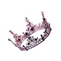 1 Pz Crown Cake Topper per Decorazioni Torte Accessorio per Compleanni e Matrimonio Design Realistico per Feste e Acconciature Sposa