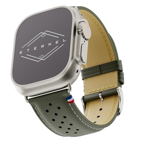 Roadster Bracelet pour Apple Watch en cuir de France idéal du bureau aux sorties passion automobile