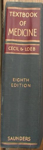Textbook of Medicine, A - Eighth Edition B0000CHY78 Book Cover