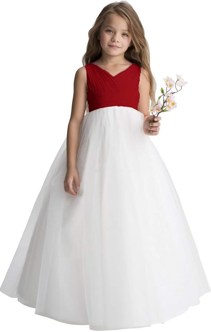 Girls long bridesmaid dresses Clearance