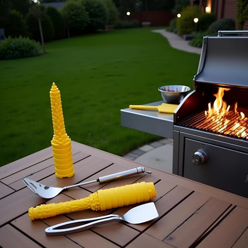 Gelber Hot Brötchenbohrer Dog Bohren Grillen Hotdogger Spülmaschinenfest Anti-Rutsch-Back- und Gebäckutensilien