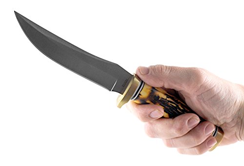 image for Uncle Henry 153UH Golden Spike Fixed Blade Knife with 5in High Carbon 
