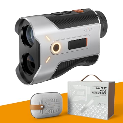 LAZYCAT Golf Rangefinder with Slope,1200 Yards Laser Range Finder Golfing Dimmable,Range Finder Golf...