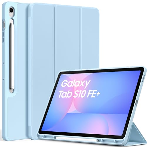 Coque Samsung Galaxy Tab S10 FE+ 13,1" anti-rayures avec porte-Pen