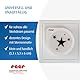 reer NightGuide Star | LED Nachtlicht mit Dämmerungssensor |warmweißes Licht, energiesparend | für Steckdosen | modernes Cozy-Design mit Stern-Motiv