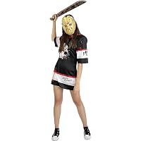 Funidelia | Disfraz de Jason Viernes 13 hockey con machete para