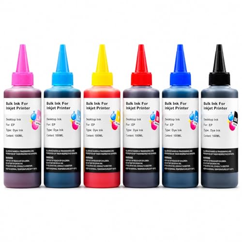 Amazon.co.jp: エプソン対応 詰め替えインク 100ML 大容量 互換 EPSON