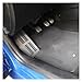 Car Pedal Cover Fit For Polo Fit For Golf 4 Fit For Bora RSi GTI R32 A3 Fit For Seat Leon 1m Toledo 1L LHD AT MT(AT Without Rest D)