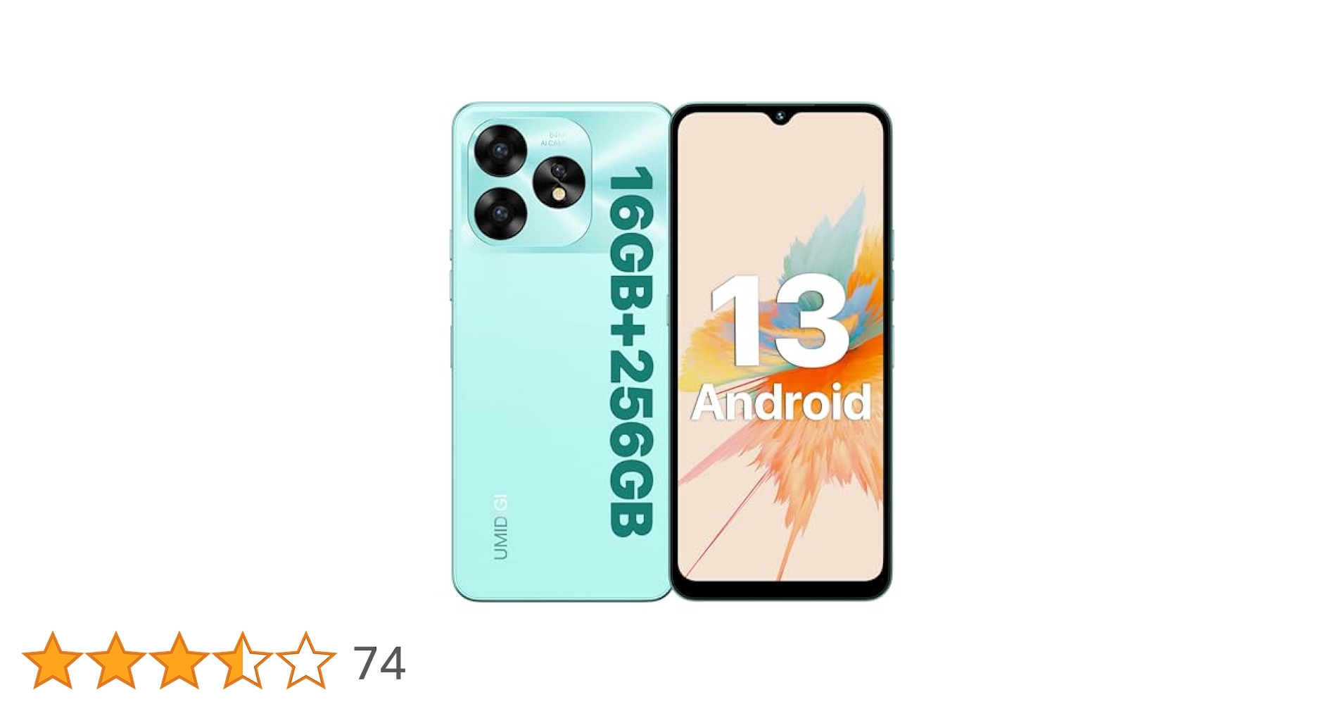 スマホ本体　ＵＭＩＤＩＧＩ a15　（必ず説明文読んで下さい） Amazon | UMIDIGI A15 スマホ 本体 SIMフリー 16GB RAM+256GB