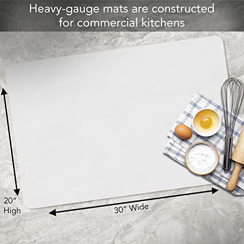 Cut N' Funnel Large Food Service Grade Heavy Gauge Flexible Plastic Cutting Board Mat 1 Pack Made In The Usa Bpa Free Dishwasher Safe #TOP5