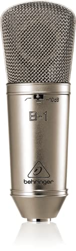 Behringer B-1 Large Diaphragm Studio Condenser Microphone with Go...