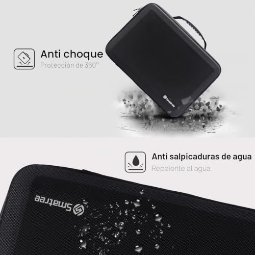 Funda para MacBook Pro 16 rígida con resistencia antichoque y espacio iPad Air M3 6