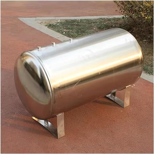 KGBNYSS Tanque de presión de pozo Contenedor Agua 100 160 200 250 300 litros equipo bien del tanque de presión, Vejiga de almacenamiento de agua horizontal para sistema de agua a...