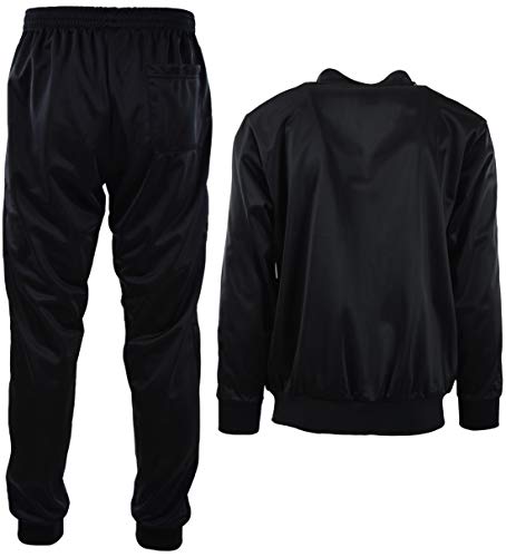 Choiceapparel Mens Athletic 2 Piece Tracksuit Set (3Xl, 888-Black) #TOP4
