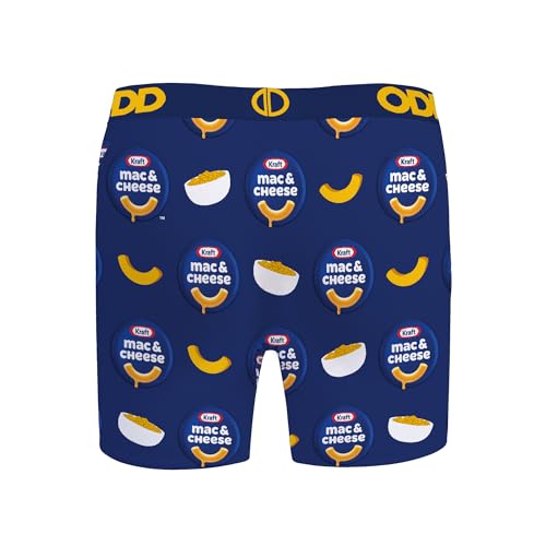 Odd Sox Kid Boy's Boxer Brief, Kraft Mac & Cheese, Funny Novelty Print, Small2
