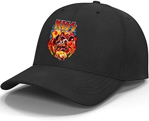 pmayu87 Dad Hats Sports Baseball Hat Kiss- Adjustable Buckle Classic Baseball Cap (Band-Kiss),onesize