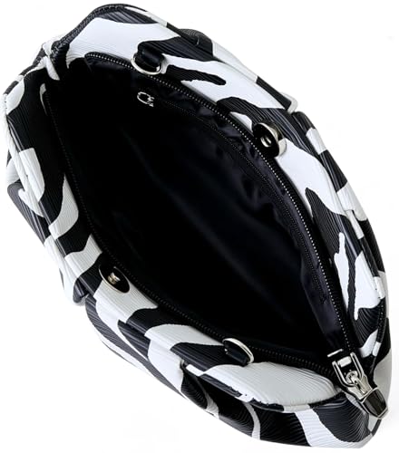Image of Women Clutch Bag Dressy Formal Handbag Pleated PU Clutch Purse Detachable Chain