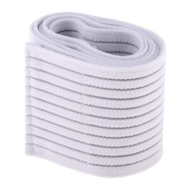MERISHOPP 6xElastic Bandage Sport Brace Wrap Training Equipment Accessories White 150cm| Protective Gear Set | Knee & Elbow Pads-image-22