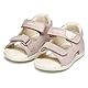 Geox Baby-Mädchen B MACCHIA Gir Sandal, Rose/Off White, 24 EU