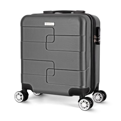 Image of WORLD EXPLORER Cabin Suitcase 45x35x20cm, 30L Carry-On Cabin Bag, Dark Grey