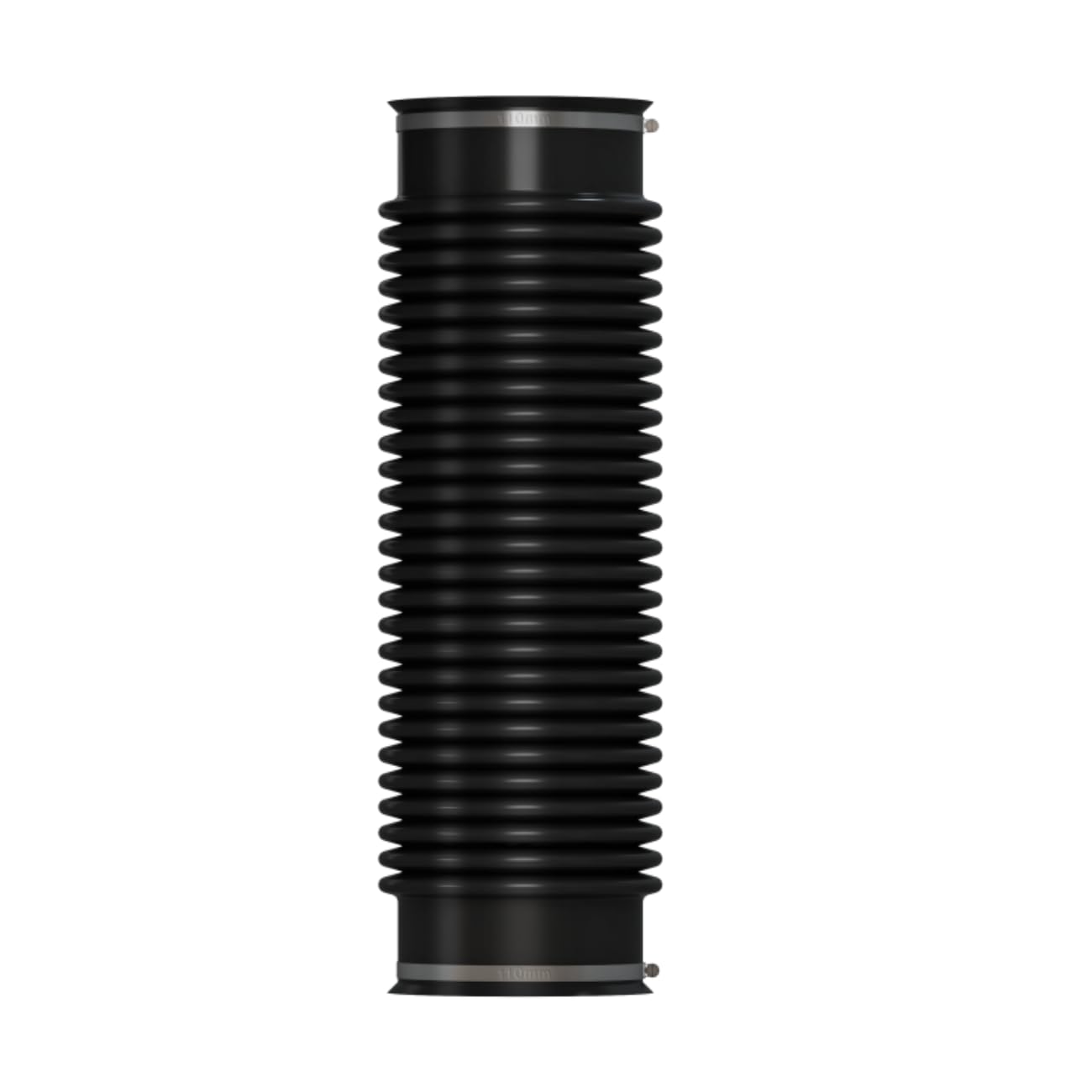 Flexibles Anschlussrohr RUROFLEX für Dunstrohre und Entlüfter - Verfügbar in DN 110-150 mm - Flexrohr Schlauch Reduzierstück Dachentlueftung Flexschlauch (U3306 - Ø110 → Ø110 [mm])