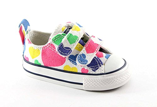 CONVERSE 748461C white bianche scarpe bambina all