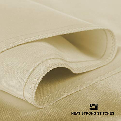 Image of BLISSFORD Luxury Satin Pillowcase for Hair - Standard Satin Pillowcase with Zipper, Ivory (1 per Pack)
