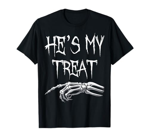 Hes My Treat - Disfraces de Halloween para adultos Camiseta