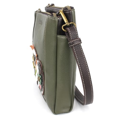 Image of CHALA Merry Messenger RFID Protected Women Faux Leather Shoulder Purse with Adjustable Crossbody Strap | RFID Protected